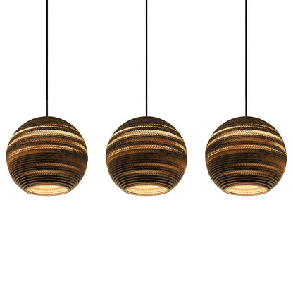 Scraplights Cluster Linear Moon Multi-Light Pendant