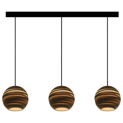 Scraplights Cluster Linear Moon Multi-Light Pendant