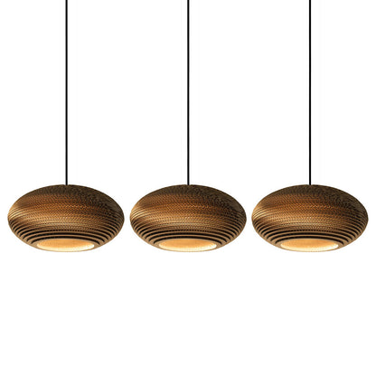 Scraplights Cluster Disc Linear Multi-Light Pendant