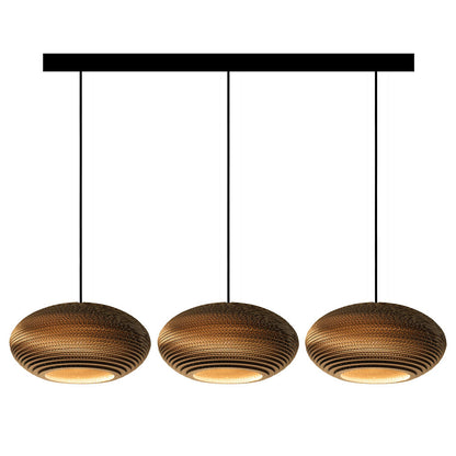 Scraplights Cluster Disc Linear Multi-Light Pendant