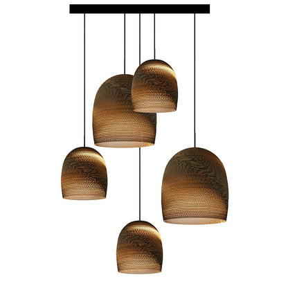 Scraplights Cluster Bell Mixed Multi-Light Pendant