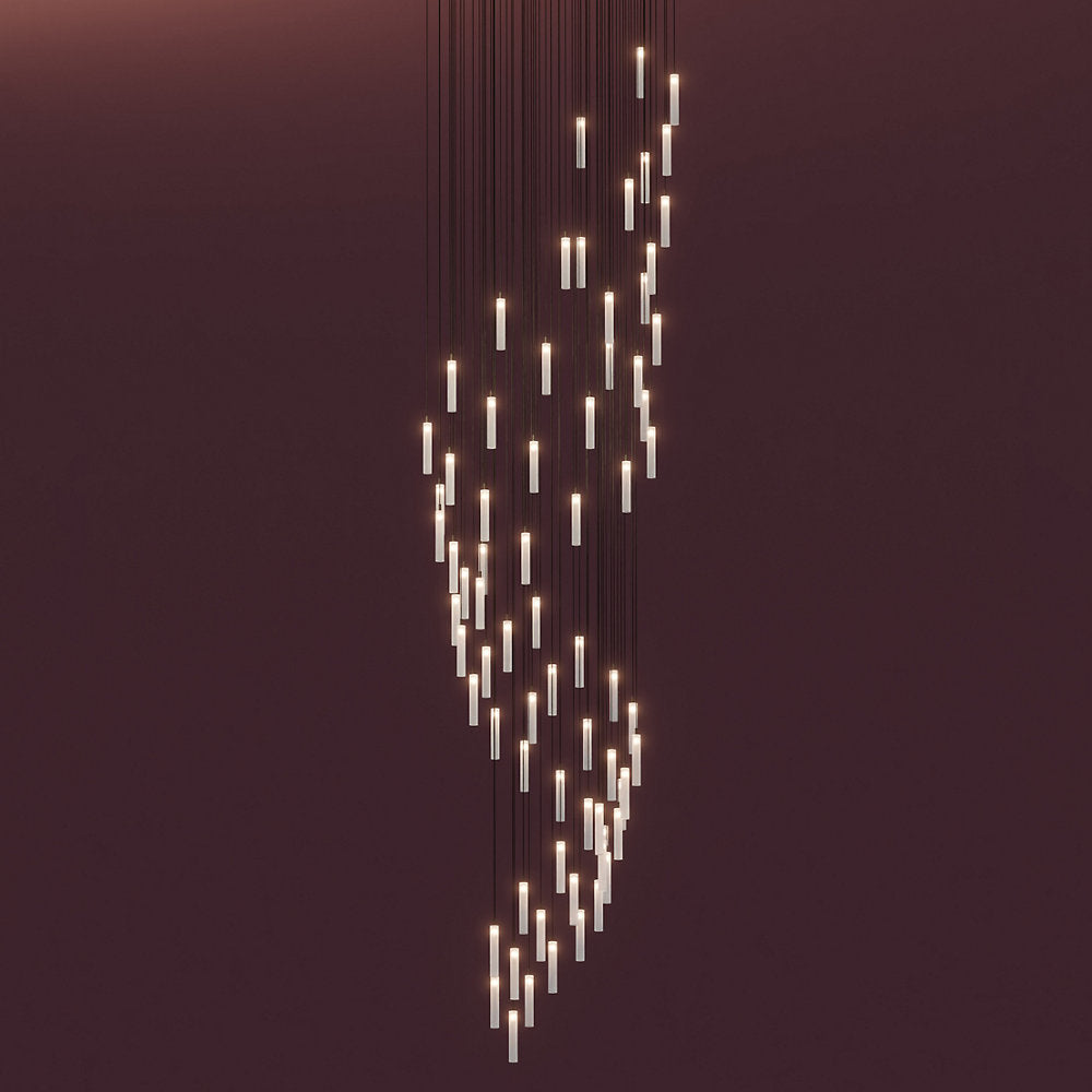 Loci Swirl LED Chandelier