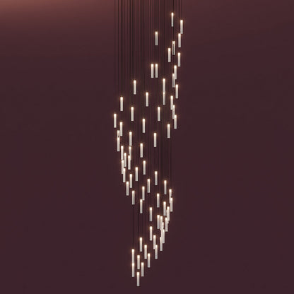 Loci Swirl LED Chandelier