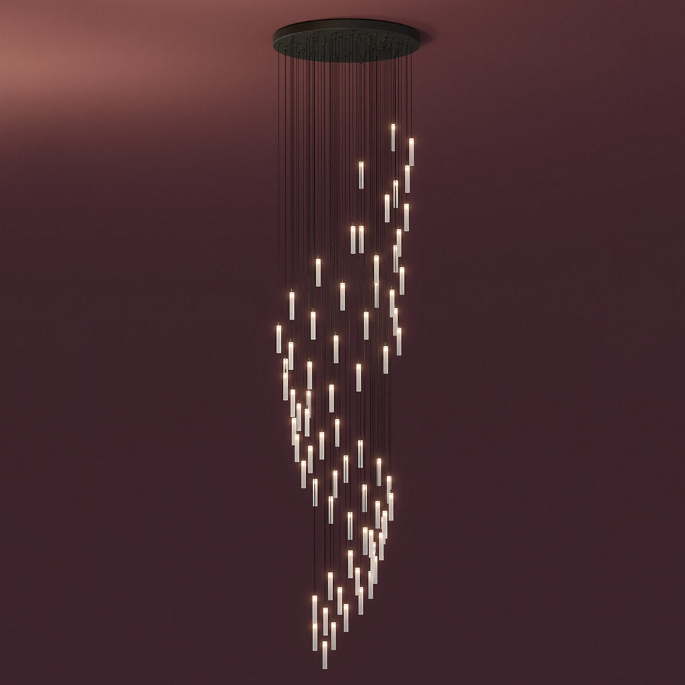 Loci Swirl LED Chandelier