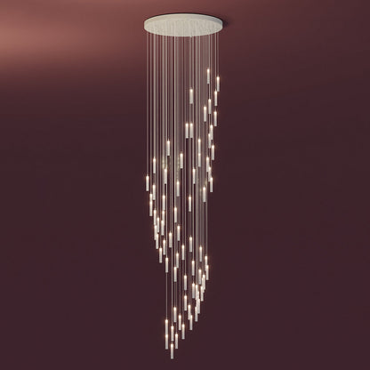 Loci Swirl LED Chandelier