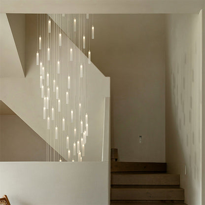 Loci Swirl LED Chandelier