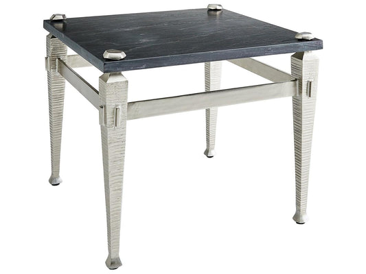 Square Marble End Table