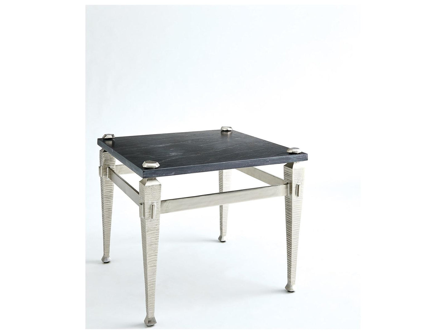 Square Marble End Table