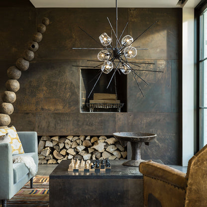 Griffin Starburst Chandelier