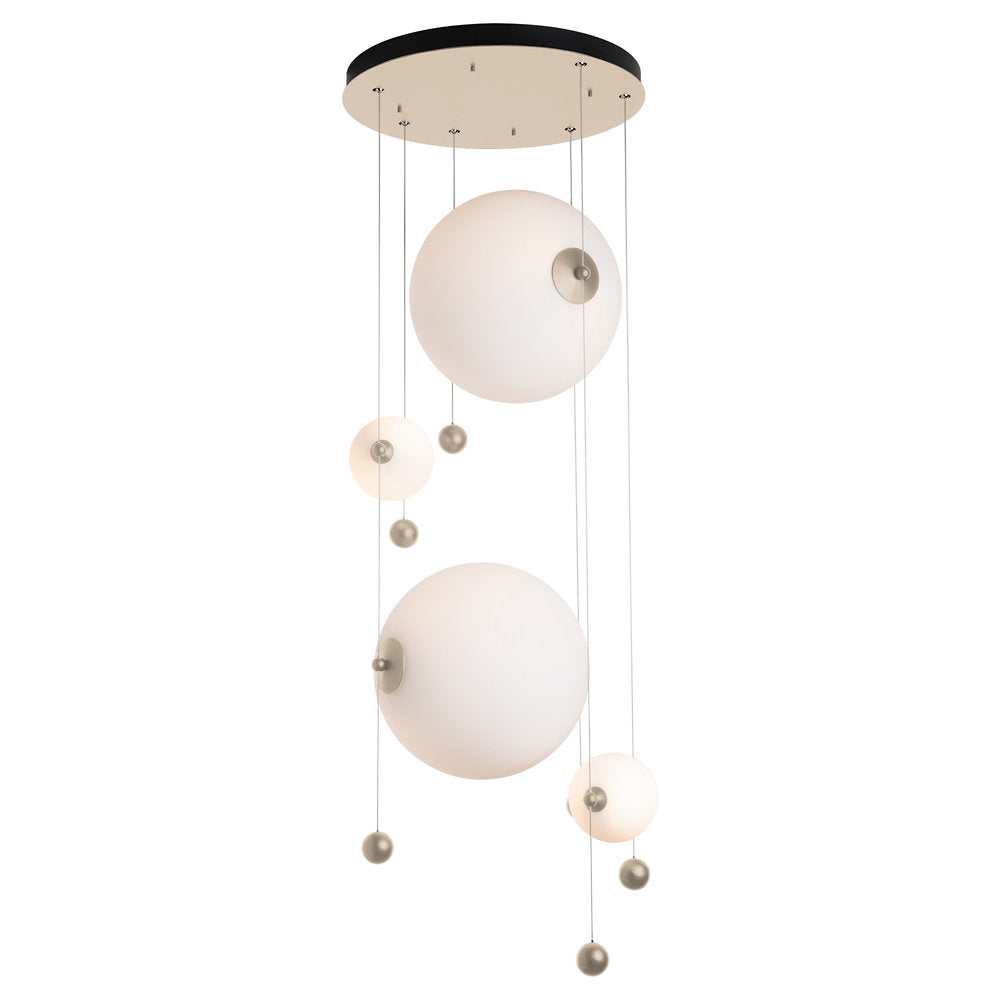 Abacus Round LED Multi-Light Pendant