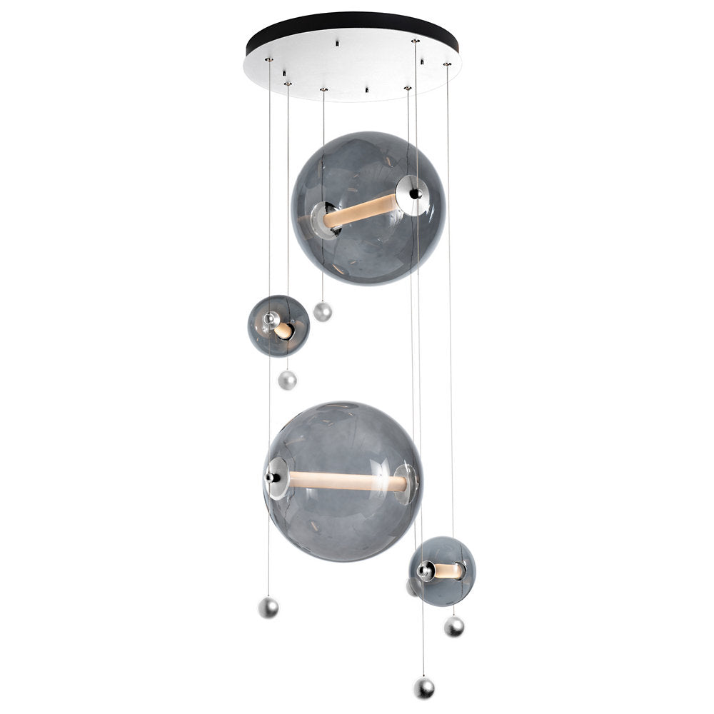 Abacus Round LED Multi-Light Pendant