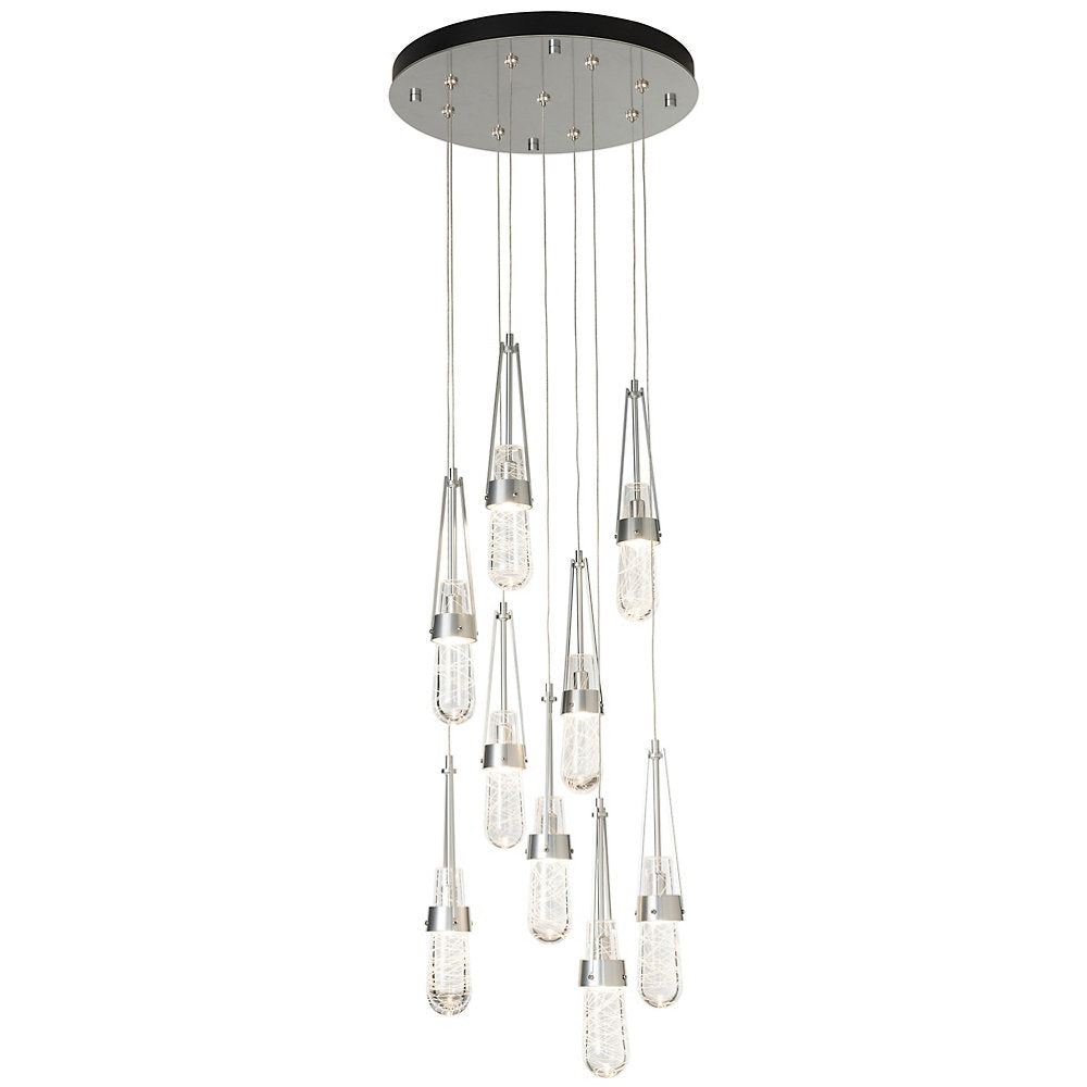 Link Blown Glass Round Multi