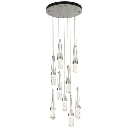 Link Blown Glass Round Multi