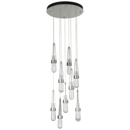 Link Blown Glass Round Multi