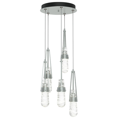 Link Blown Glass Round Multi