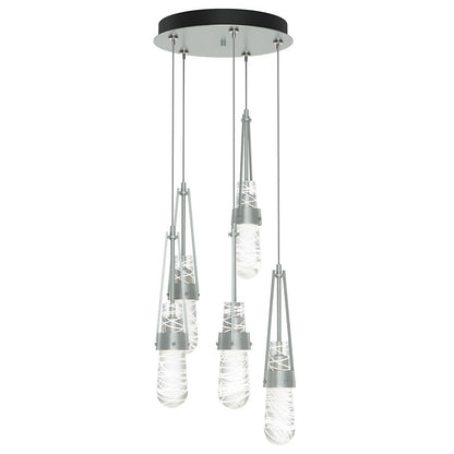 Link Blown Glass Round Multi