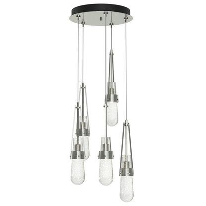 Link Blown Glass Round Multi