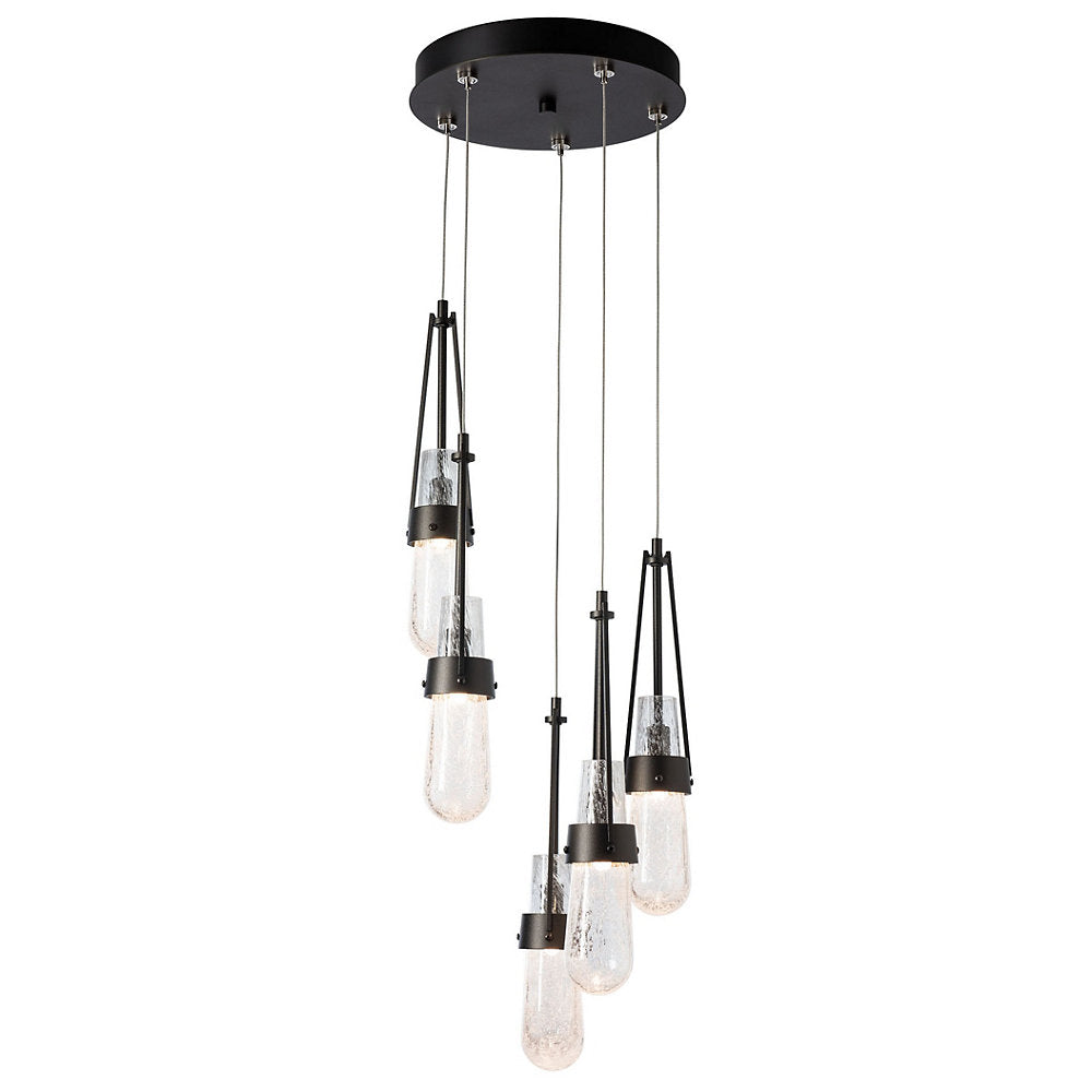 Link Blown Glass Round Multi