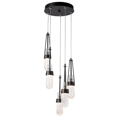 Link Blown Glass Round Multi