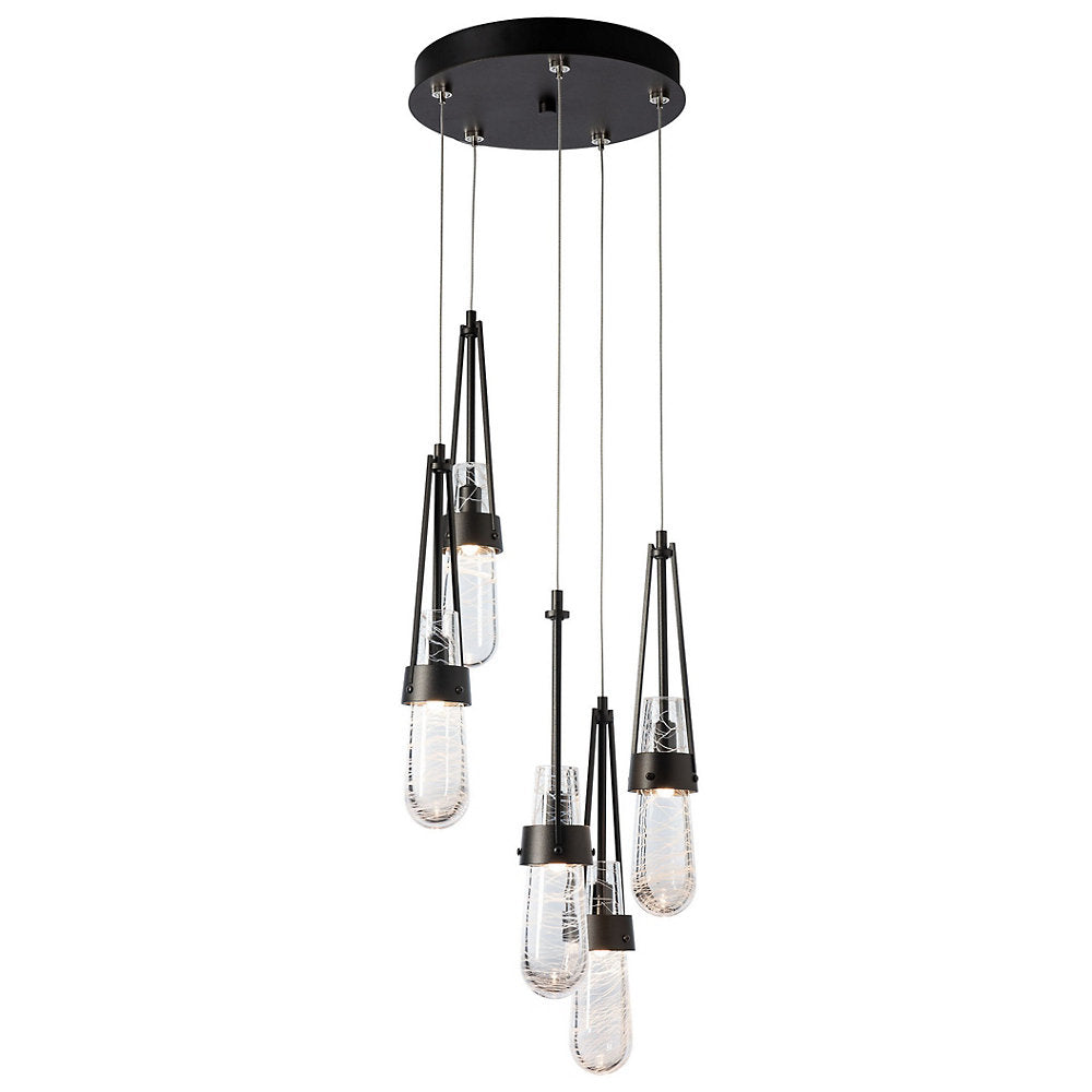 Link Blown Glass Round Multi