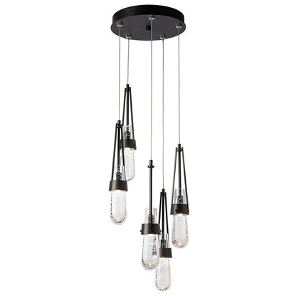 Link Blown Glass Round Multi