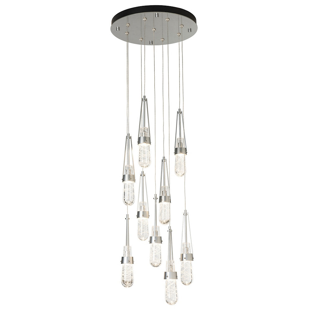 Link Blown Glass Round Multi