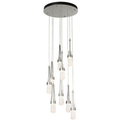 Link Blown Glass Round Multi