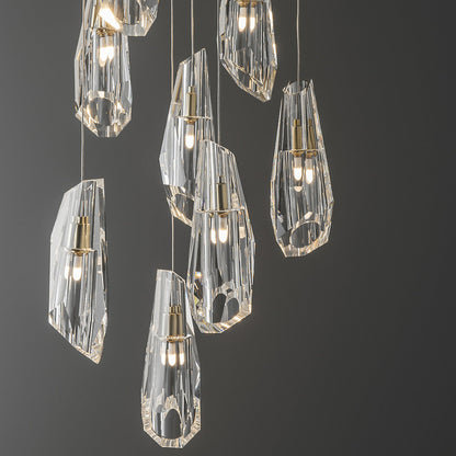 Luma Crystal Round Pendant