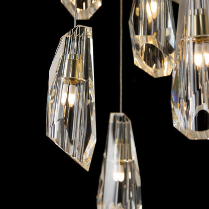 Luma Crystal Round Pendant