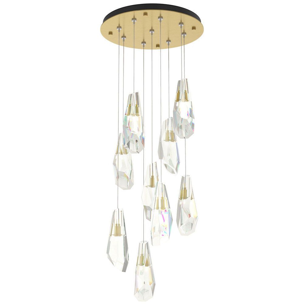 Luma Crystal Round Pendant