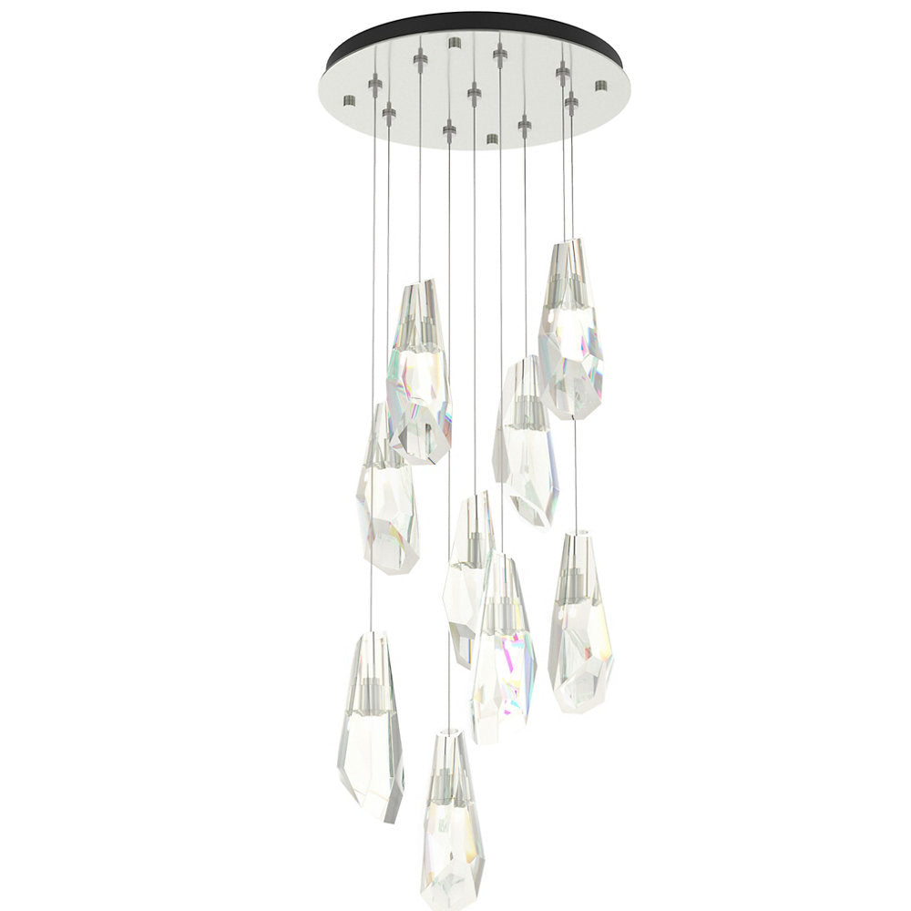 Luma Crystal Round Pendant