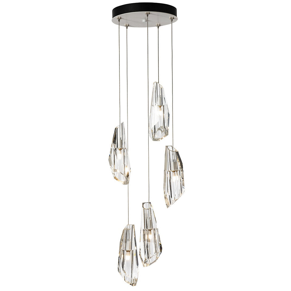 Luma Crystal Round Pendant