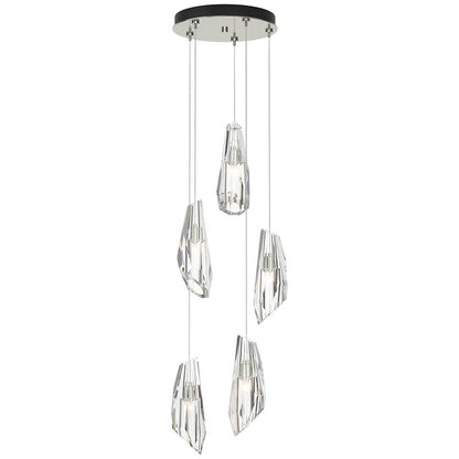 Luma Crystal Round Pendant