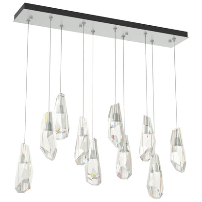 Luma 10-Light Crystal Rectangular Multi-Light Pendant