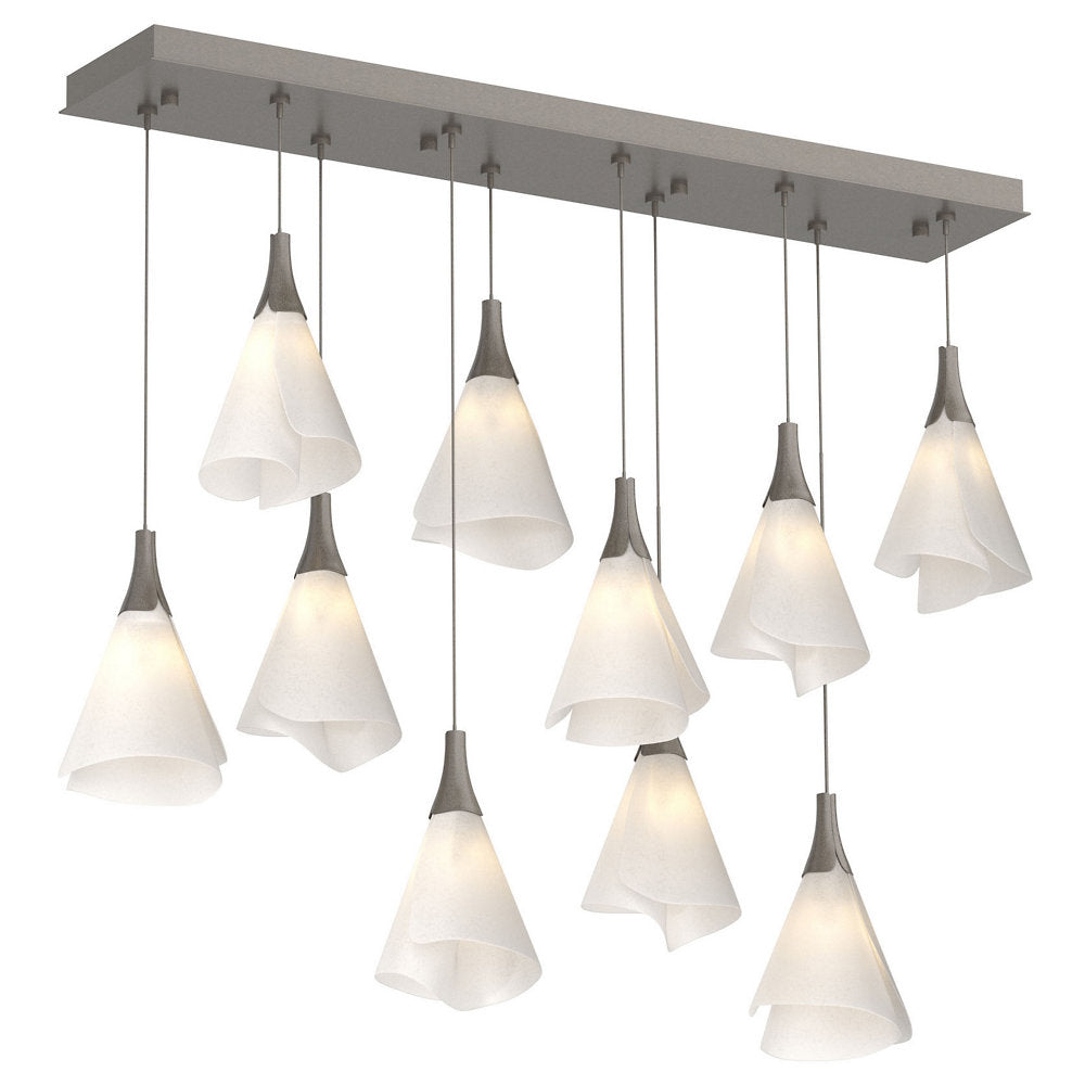 Mobius 10-Light Rectangular Multi-Light Pendant