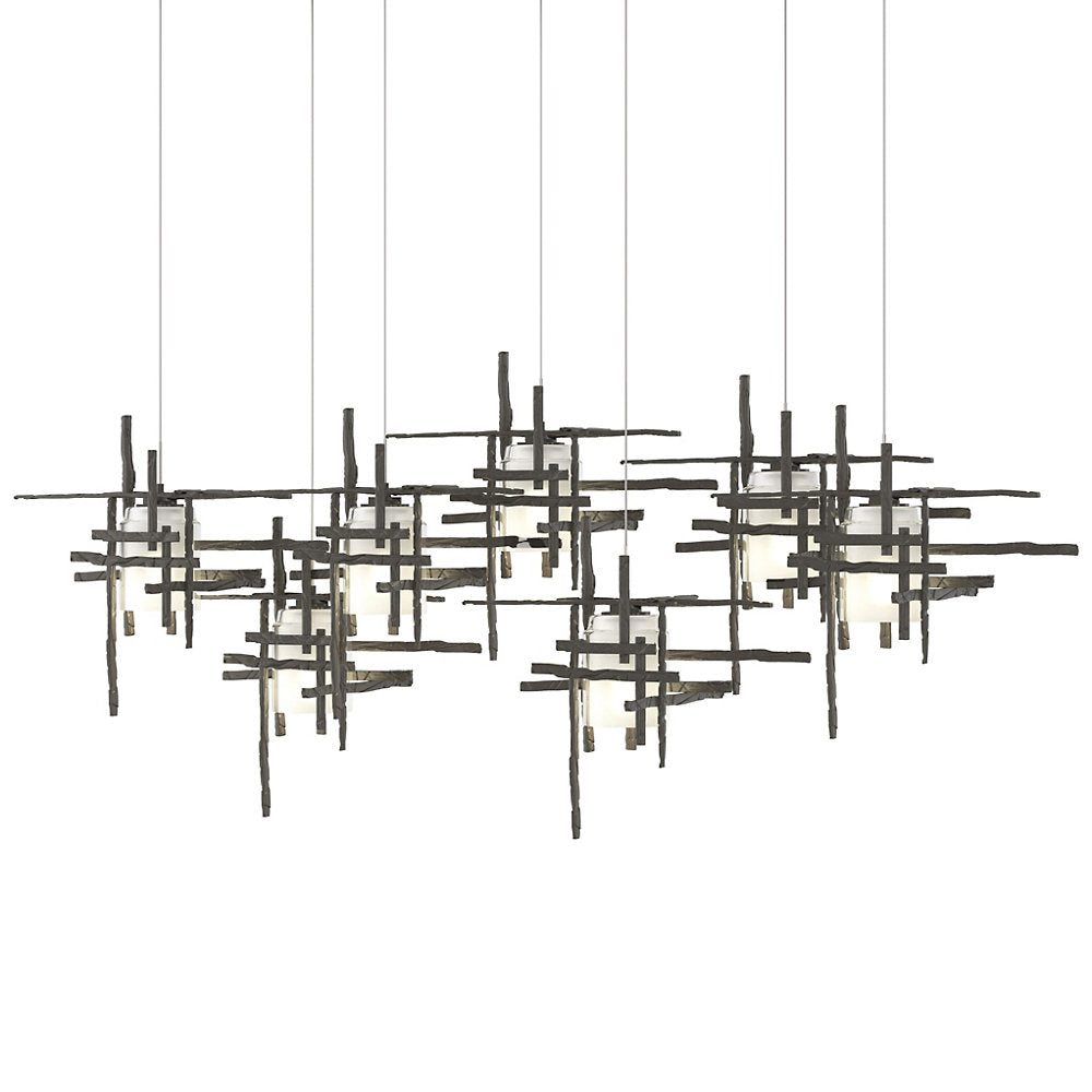 Tura Rectangular Multi-Light Pendant