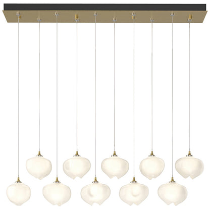 Ume Rectangular Multi-Light Pendant