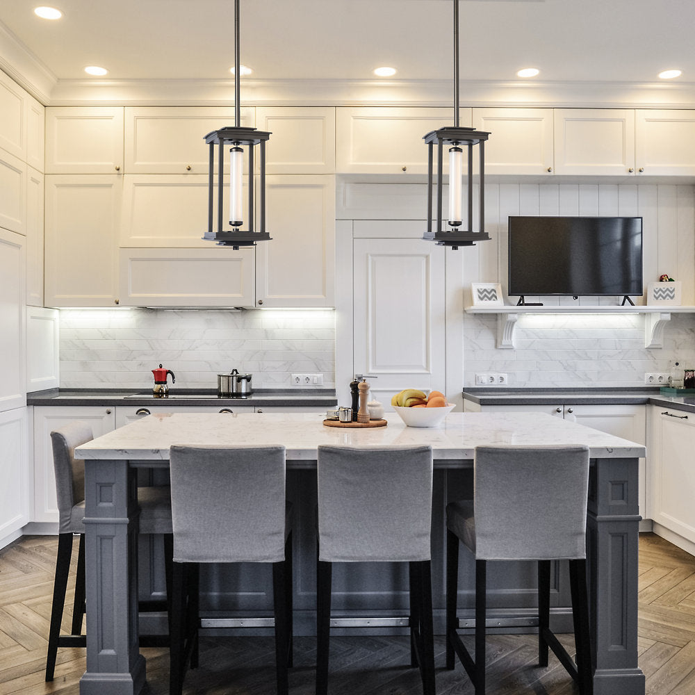 Athena Tall LED Lantern Pendant