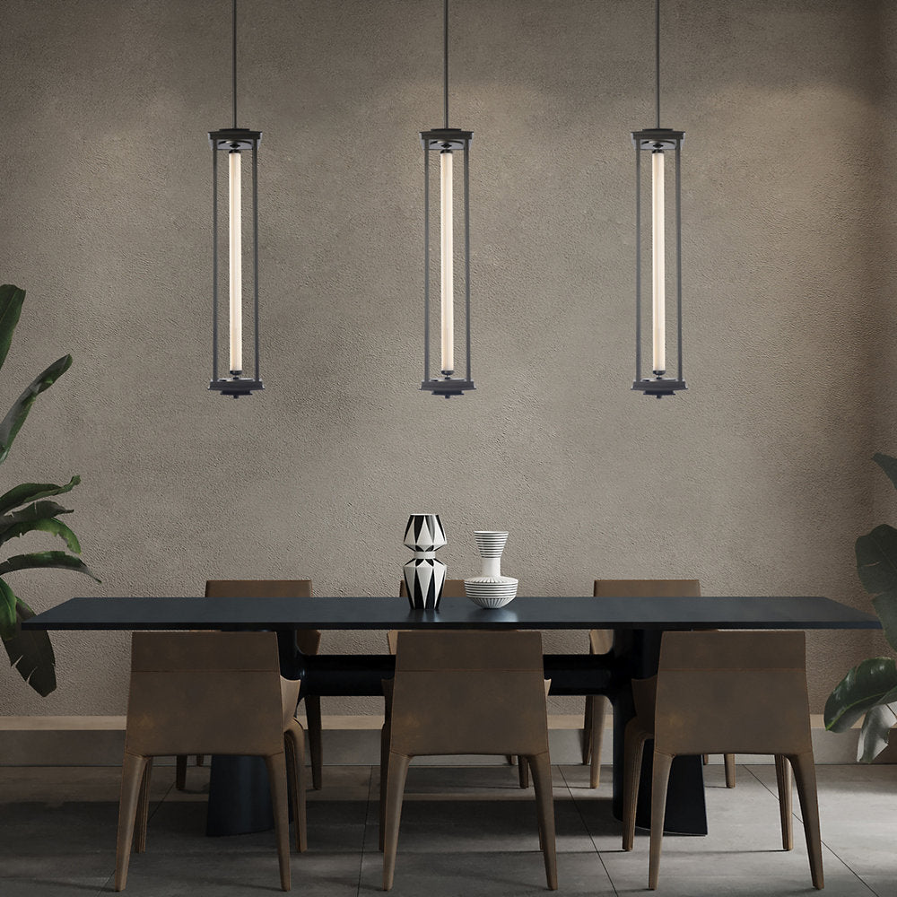 Athena Tall LED Lantern Pendant