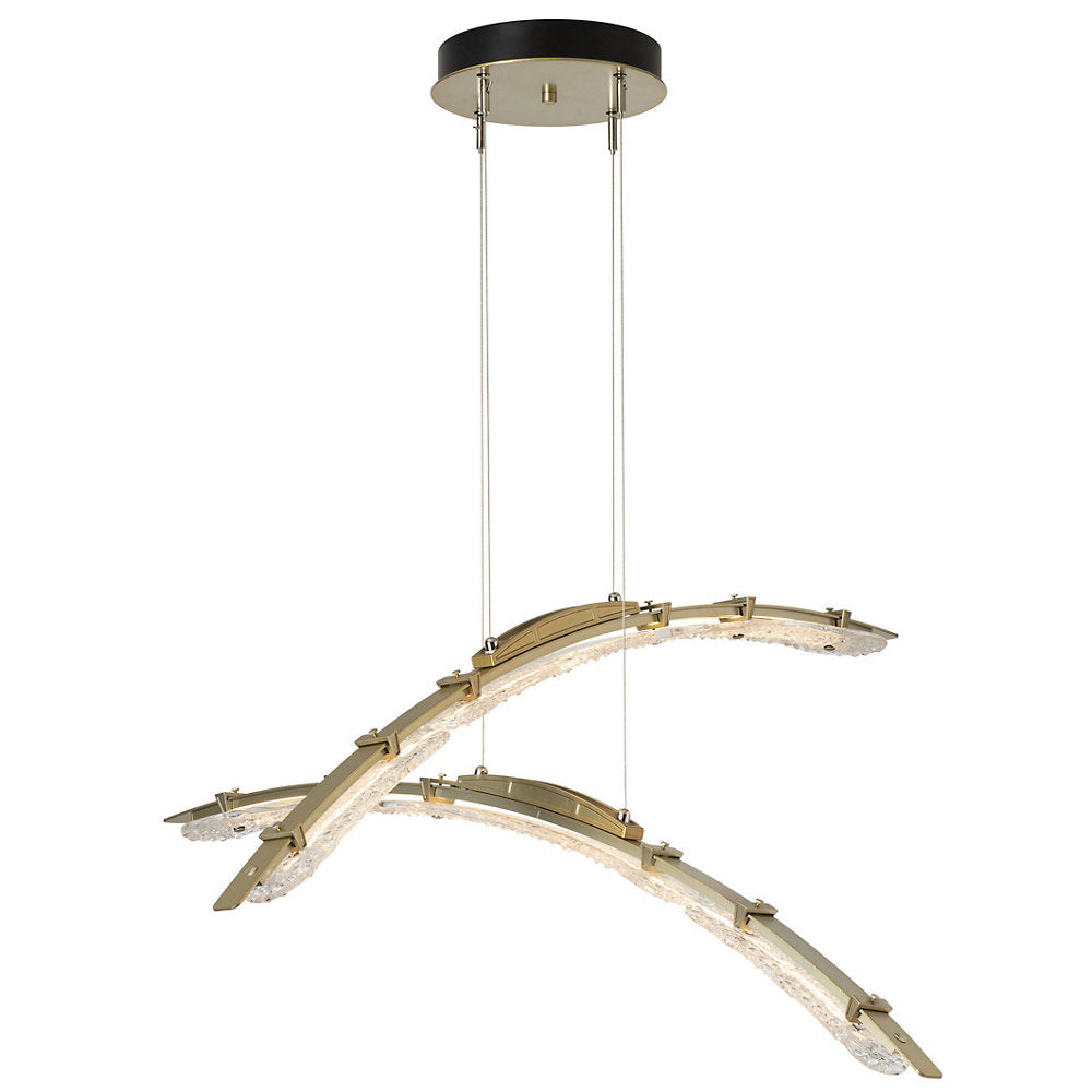 Glissade Double LED Pendant