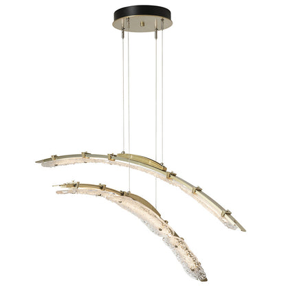Glissade Double LED Pendant