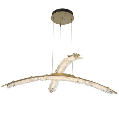 Glissade Double LED Pendant