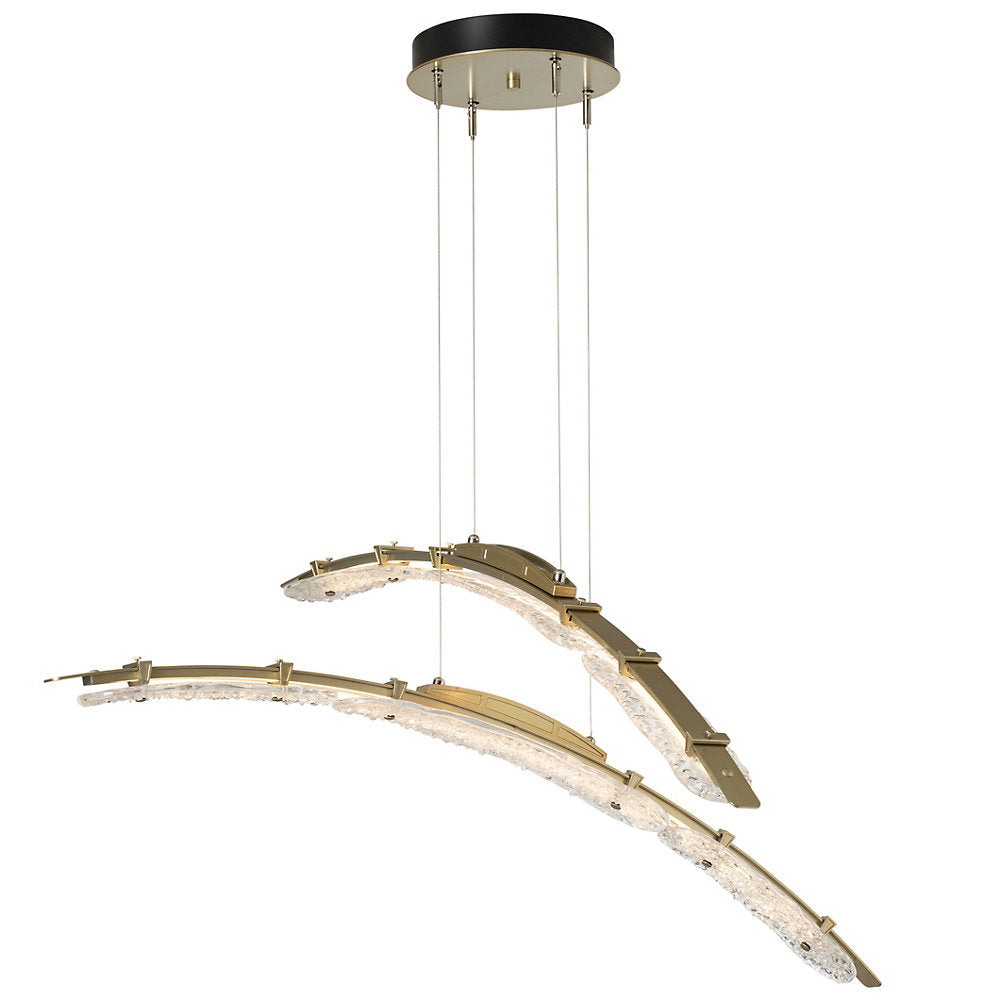 Glissade Double LED Pendant