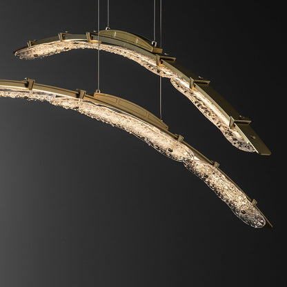 Glissade Double LED Pendant