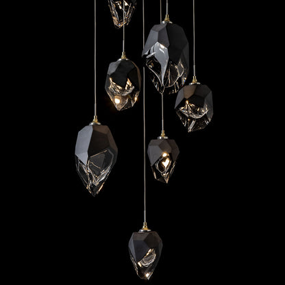 Chrysalis Crystal Multi-Light Pendant