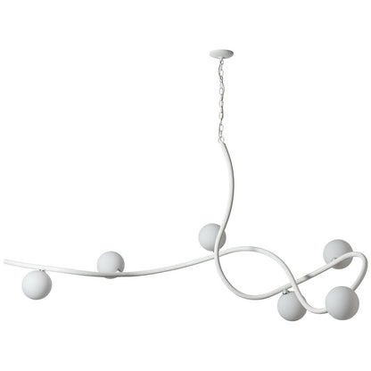 Slide 6-Light Pendant