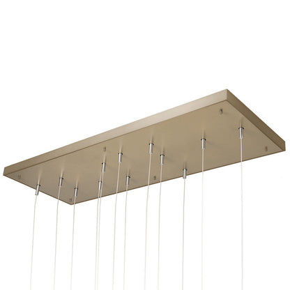 Stacks Rectangular LED Multi-Light Pendant