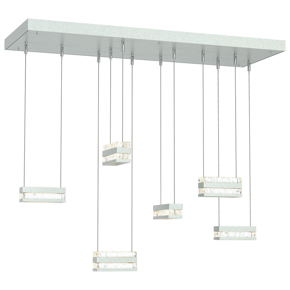 Stacks Rectangular LED Multi-Light Pendant