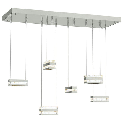 Stacks Rectangular LED Multi-Light Pendant