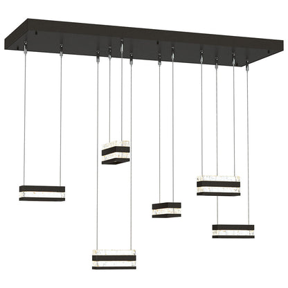 Stacks Rectangular LED Multi-Light Pendant